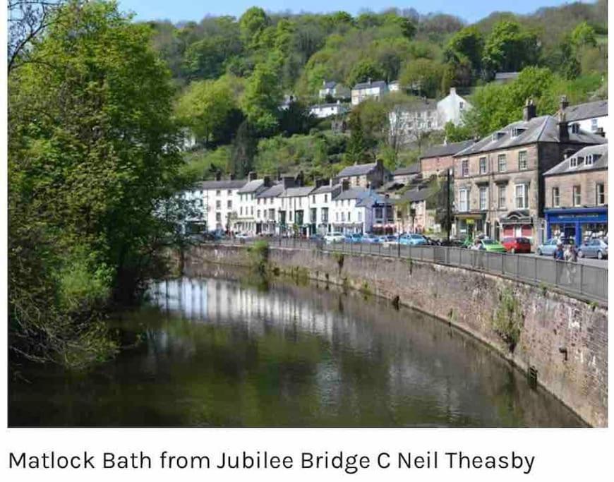 Historic Georgian Property Matlock Bath Exteriér fotografie